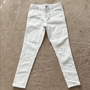 Cat & Jack Girl’s White Skinny Jeans Size 10
